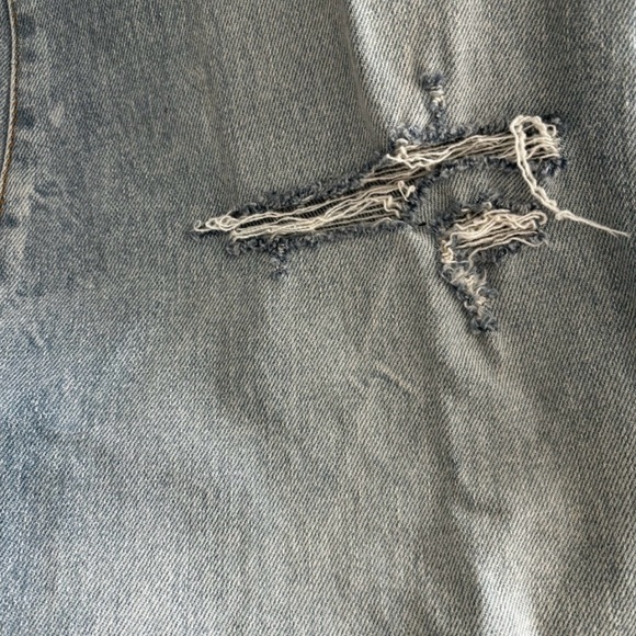 Zara The New Slim Light Blue Jeans Size 14 - Picture 3 of 9